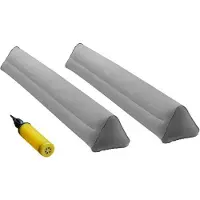 OEM Kinderbett für Kleinkinder – 120 cm Pneumatisches Kinderbett mit Handpumpe. Antislip, Gewellte Kante für verschiedene Matratzen. Leicht und tragbar (2 Stück).