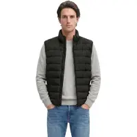 Marc O'Polo Steppweste , Herren, Gr. L (52), schwarz, Obermaterial: 100% Polyester, Westen Steppweste