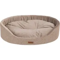 Amiplay Hundeliegeplatz/Katzenliegeplatz Oval SIENA, Beige S