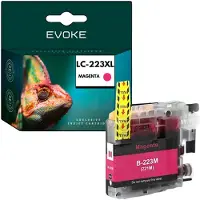 Evoke kompatible Tinte für Brother LC-223 LC223 LC223M Magenta 10 ml 300 Seiten DCP-J4120DW J562DW; MFC-J5320DW J4620DW