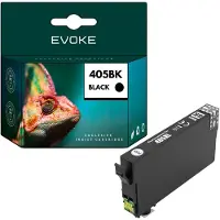 Evoke kompatible Tinte für Epson 405XL 405 XL C13T05H14010 Schwarz 21 ml 1220 Seiten WorkForce WF-3820DWF 3825DWF 4820DWF 4825DWF 4830DTWF 7310DTW 7830DTWF 7840DTWF