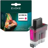 Evoke kompatible Tinte für Brother LC-900 LC900 LC900M Magenta 15 ml 500 Seiten DCP-110C 115C; MFC-410CN