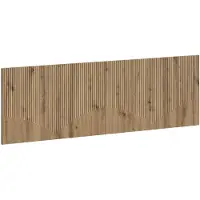 Syfax Wandmontiertes Kopfteil HOORN Artisan-Eiche Holzwerkstoff