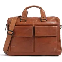 Spikes & Sparrow Berry Business Laptoptasche 17" brandy