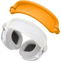 Kwmobile Kopfband Abdeckung für Apple AirPods Max / AirPods Max 2 Case - Headband Hülle - Kopfhörer Schutz - Zubehör Orange