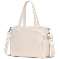 Sonstiges Oscaurt Damen Cord Umhängetasche Groß Shopper Crossbody Tote Bag