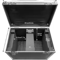 OEM Flight Case, Schutzpolsterung, Praktisches Design, Schwarz