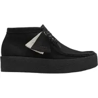 Clarks - "Wallabee" Stiefel für Herren, Nubukleder GT46599 (38 EU) (Schwarz)