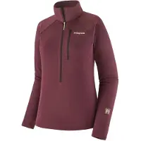 Patagonia - Women's R1 Ultralight 1/2-Zip - Fleecepullover Gr S lila
