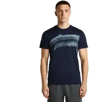 Icebreaker - Merino 150 Tech Lite S/S Tee Getaway - Merinoshirt Gr XXL blau