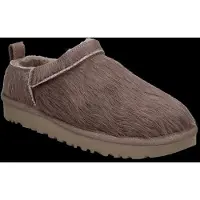 Ugg für Damen. 1180417 Stiefeletten aus Leder Classic Micro Calf Hair braun (41), Wohnung, Keine, Lässig