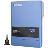 OEM Hybrid-Solarwechselrichter, 6500VA Nennleistung, 60-500VDC MPPT-Bereich, RS232/RS485 und WiFi-Kommunikation, ANJ-6200W 48V WIFI, 220-240V