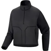 Arc'teryx - Women's Covert 1/2 Zip - Fleecepullover Gr L schwarz