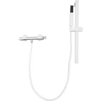 OEM Badewannenarmatur, Wasserfallfluss, einstellbare Temperaturregelung, WEISS