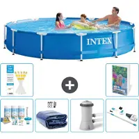 Intex Frame Pool Rund - 366x76 cm - 5-teilig S165