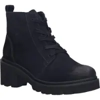Josef seibel Stiefelette "Josephine 08, dunkelblau", Damen, Gr. 37, blau (dunkelblau), Obermaterial: 100% Rindsleder Leather cow., Schuhe Stiefelette