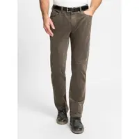 Brühl 5-Pocket-Hose BRÜHL, Herren, Gr. 60, Normalgrößen, braun (schlamm, gepunktet), 98% Baumwolle, 2% Elasthan, unifarben, Hosen 5-Pocket-Hose