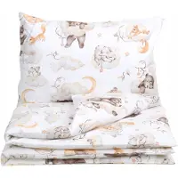 Babymam Bettwäsche-Set 2-teilig Baumwolle 120x90 cm