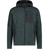 CMP MAN Fleece Jacket FIX Hood musk-antracite (07FU) 48