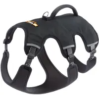Ferplast Hundegeschirr ERGOTREKKING S, Ausbruchsicher, Verstellbar, Reflektierend, Grau