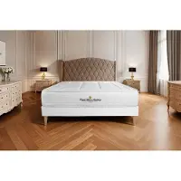 ROYAL PALACE Matratze Balmoral 200x200 cm, Memory-Schaum, Härtegrad 4, Höhe : 24 cm, 3 Komfortzonen