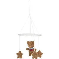 Fehn Mobile "FredErik, Mobile Bär", braun, Mobilés, BabyB:18cm H:18cm T:4cm, Plüsch, Mobile, B:18cm H:18cm T:4cm