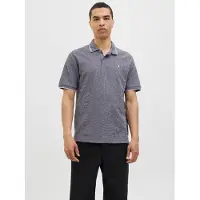 Jack & Jones "JJEAUSTIN POLO SS NOOS" Materialmix, regular fit
