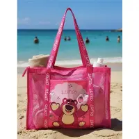 New Import Disney Pixar Toy Story Lotso Strandtasche aus Netzstoff