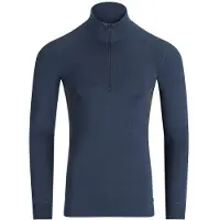 Aclima - WW Mock Neck - Merinounterwäsche Gr L blau