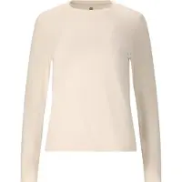 Athlecia - Women's Miwa V2 L/S Tee - Funktionsshirt Gr 34 beige/weiß