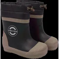 Mikk-Line - Kid's Wellies Winter Mix Barefoot - Gummistiefel Gr 29 grau