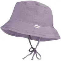 Maximo - Kid's Mini Hut Band Musselin Futter - Hut Gr 47 cm rosa