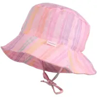 Maximo - Kid's Mini Hut Band Musselin Futter - Hut Gr 51 cm rosa