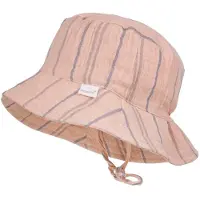 Maximo - Kid's Mini Hut Band Musselin Futter - Hut Gr 47 cm rosa