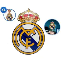 Kids Euroswan Real Madrid Mdf-wanduhr Mehrfarbig Kinder Mehrfarbig One Size
