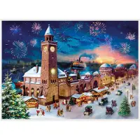 Sonstige Verlage Adventskalender "Hamburg Landungsbrücken"