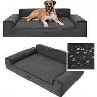 PillowPrim Hundebett Glamour Inari Strapazierfähig XXL 115x79cm
