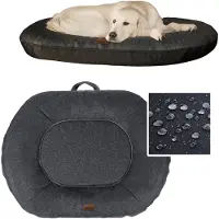 PillowPrim Ponton Hundebett XXXL 129x99 cm Grau