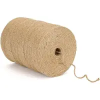 OEM Jute-Touw 2 mm x 500 m, ideal für Gartenarbeit, DIY, Basteln und Handwerk, Vintage-Style Dekoration