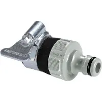 OEM Universal Wasserhahnadapter für Außenwasserhähne - Einbau ohne Gewinde - Bautyp 14-17 mm - korrosionsbeständig - Modell 2908-20