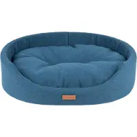 Amiplay Hundeliegeplatz/Katzenliegeplatz Oval MONTANA, Blau XL