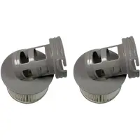 Trade-Shop 2x Whirlpool-Filter / Filterkartusche inkl. Halterung kompatibel mit MSpa Bubble Spa Oasis b-120a, Luxury Exotic b-151, Poolstar