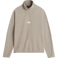 The North Face Mens Glacier 1/4 Zip - Embroidered Logo stone slab (2MB) S
