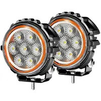 OEM Flutlicht, Vielseitige Kompatibilität, Helle Beleuchtung, 2PC 10cm Rund