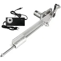 StarTech.com Gleichstrom 24V Teleskop Linearaktuator - Linearmotor mit Getriebe - Hub 6–20 cm - 130 U/min - Einstellbare Geschwindigkeit - Aluminiumlegierung - Farbe A