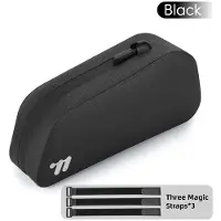 StarTech.com Fahrradtasche - Oberrohrtasche - 1 l - TPU - Hartschale - Wasserdicht - Schwarz