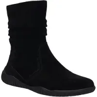 Josef seibel Stiefelette "Wynona 13, black-black", Damen, Gr. 36, schwarz (schwarz, schwarz), Obermaterial: 100% Rindsleder Leather cow., Schuhe Stiefelette