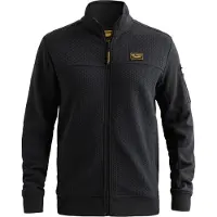 PME Legend Sweatshirt mit Jacquardmuster und Flight-Pocket