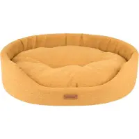 Amiplay Hundeliegeplatz/Katzenliegeplatz Oval MONTANA, Gelb XL