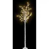 Syfax Weihnachtsbaum 200 LEDs 1,8 m Warmweiß Indoor Outdoor